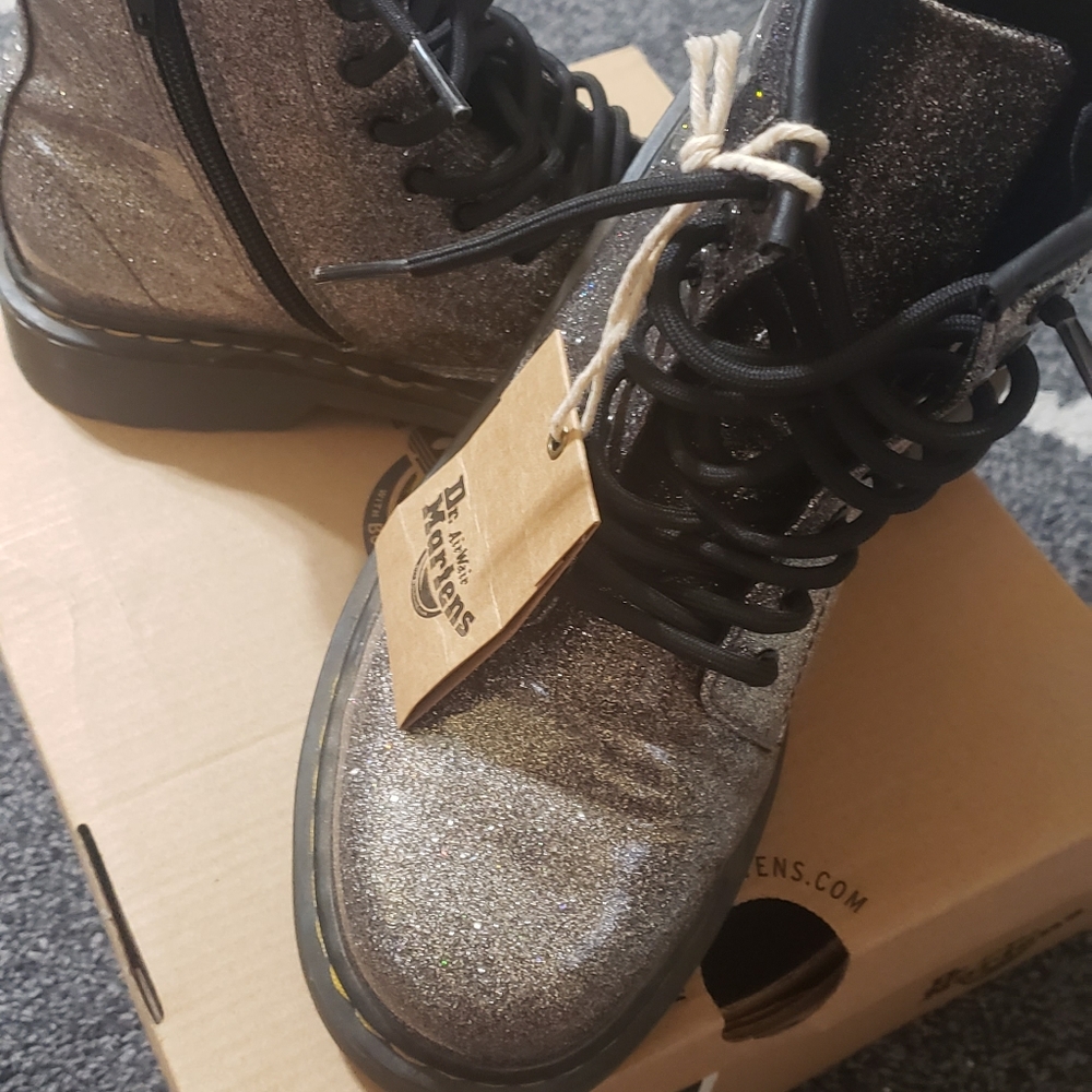 Dr martens girl boots 1460 glitter J